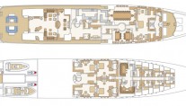 Motor Yacht Reverie - Layout Three